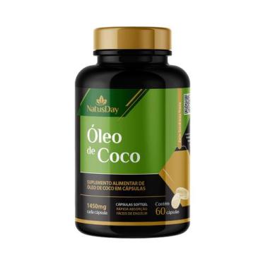 Imagem de Óleo de Coco (60 Cápsulas) - Natusday - La San-Day