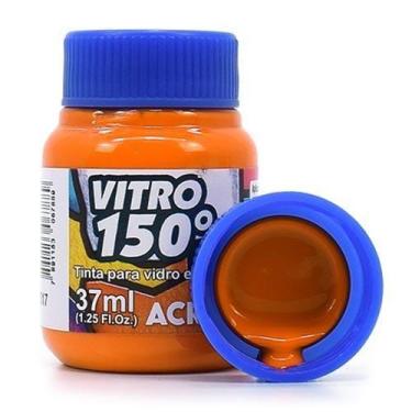 Imagem de Tinta Vitro 150 Acrilex 37ml, 517 - LARANJA