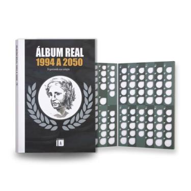 Imagem de 1 Álbum De moedas  1994 Até 2050 Real Com Comemorativas - Numismática 