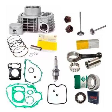 Imagem de Kit Motor Completo Biela honda Cg Titan Fan 150 Bros 150 2006/2013 - M