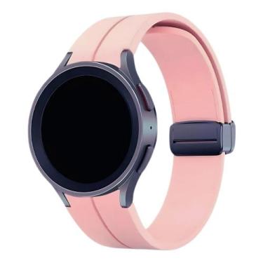 Imagem de Pulseira Poolsy Paces Compatível Com Galaxy Watch 4, 5, 6, Rosa