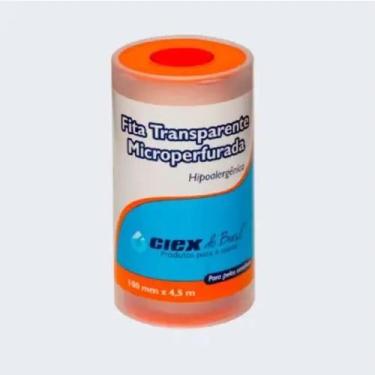 Imagem de Fita Microperfurada Transparente 10cm x 4,5m - Ciex - Ciex do Brasil