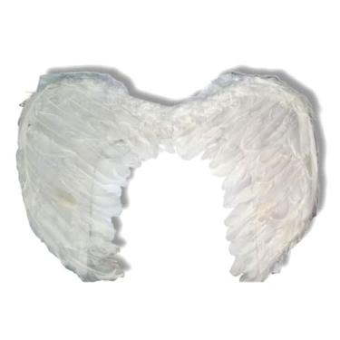 Imagem de Asa De Anjo Branco Fantasia Carnaval