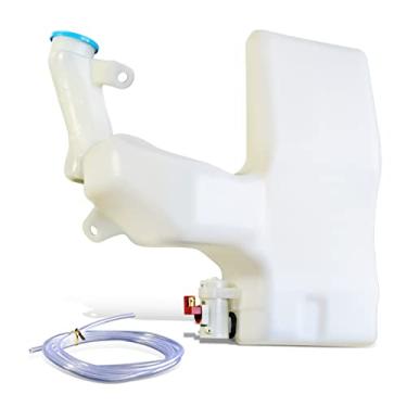 Imagem de DNA Motoring OEM-WT-AC1288135 Reservatório de fluido de lavadora de para-brisa estilo fábrica com tubo de tampa e bomba de fluido compatível com Acura RL 1996-1999