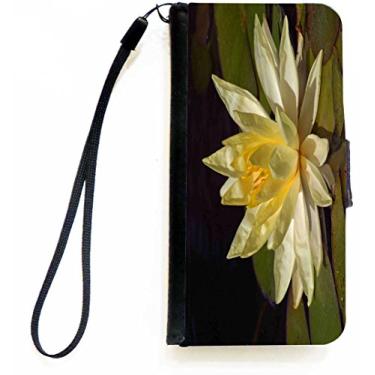 Imagem de Rikki Knight Capa carteira flip com flores amarelas e aba magnética para iPhone 5c da Apple