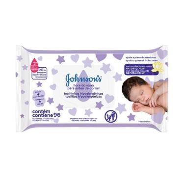 Imagem de Johnson's Baby Toalhinhas Hora do Sono c/ 96