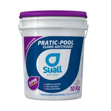 Imagem de Sanitizante Para Piscina 10kg Suall Pratic Pool Limpeza