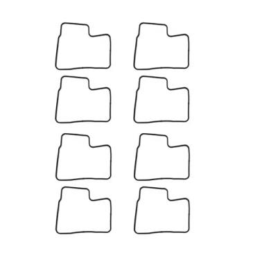 Imagem de Pacote de reparo de carburador de motocicleta de borracha compatível com VF750F VFR700 VFR750 VF700 VF700 VF750 VF VFR 700 750 S F (8 peças)