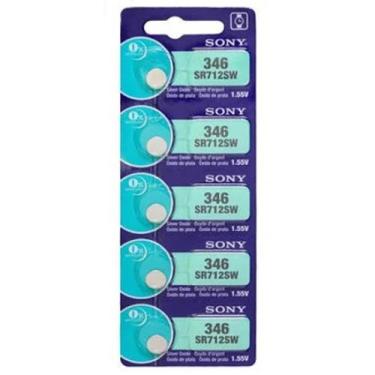 Imagem de Bateria 346 Sr712Sw Sony / Murata Cartela C/5 Pilha 1.55V - Sony/Murat