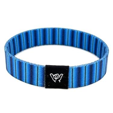 Imagem de Hang Loose Bands - Pulseira Southwestern para homens, mulheres e adolescentes - Estampa tribal confortável e Boho - Pulseira reversível estilo ocidental, Extra Small: 5.5" length (for petites & kids
