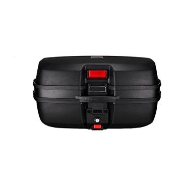 Imagem de Mala de viagem para motocicleta, 45L, porta-malas de motocicleta, caixa de ferramentas, grande capacidade, impermeável, desmontagem rápida, garantia de qualidade, linda e generosa, capa superior para