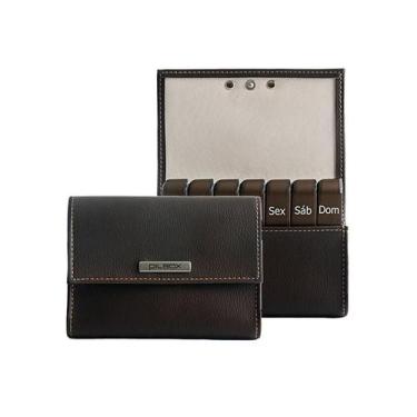 Imagem de Porta Comprimidos PILBOX Liberty, Chocolate