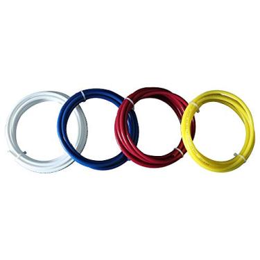 Imagem de Huining Pacote com 4 tubos de água para membrana de osmose reversa residencial RO cartucho de filtro de água de substituição para sistema de filtragem de água potável doméstico de 5 estágios