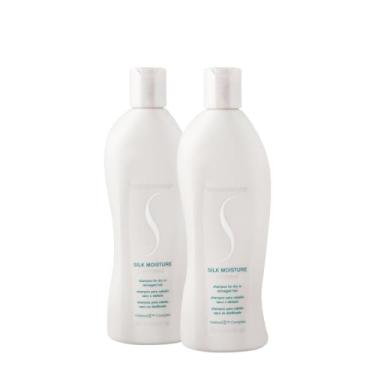Imagem de Kit Senscience Silk Moisture Shampoo Extra 280 (2 unidades)