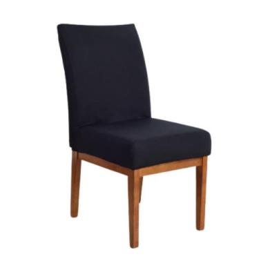 Imagem de 8 Capa para Cadeira Malha Direto da Fabrica Envio 24h Preto - Charme d