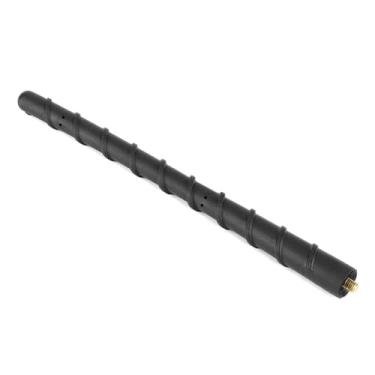 Imagem de Antena de carro de 7 polegadas, antena de carro de borracha preta, acessório de mastro aéreo de sinal removível para peça de substituição de rádio de carro
