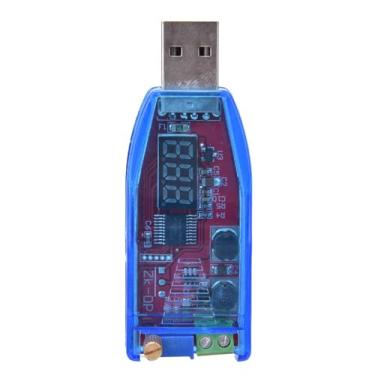 Imagem de Módulo regulador de fonte de alimentação, módulo regulador de energia USB de alumínio, módulo de saída de tensão ampla com tela para dispositivos eletrônicos de tensão
