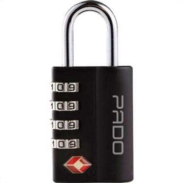 Imagem de Cadeado C/Segredo Pado Ex.Tsa Pto/4Dig - PADO CADEADOS