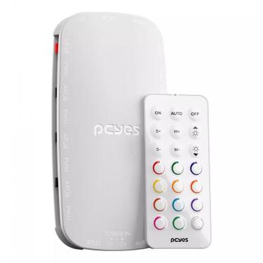 Imagem de Controlador de Fan LED ARGB PcYes PELC9PGBR - Até 9 fans - com Controle Remoto