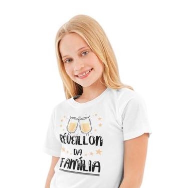 Imagem de Camiseta Infantil Réveillon da Família Branca - Del France, 08