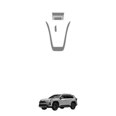 Imagem de Película PPF Console Central Ar Toyota RAV4 2023 2025 - ULTIMATE PPF
