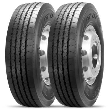 Imagem de Kit 2 Pneu Pirelli Aro 17,5 235/75r17.5 Tl 132/130m m + s 14pr Fr01