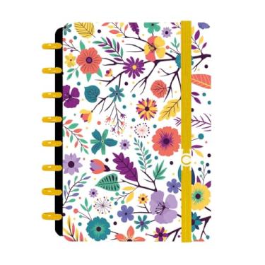 Imagem de Caderno Criativo Mix Flowers A4/A5 Disco Inteligente (Médio A5)