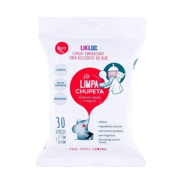 Imagem de Lenços Umedecidos Limpa Chupeta E Acessórios - Likluc