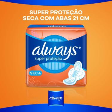 Imagem de Absorvente Pequeno Always Seca 32 Un