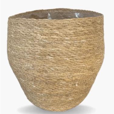 Imagem de Vaso em palha natural jason - 26X27CM