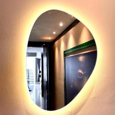 Imagem de Espelho LED Maquiagem 51cm Organico 100% Nitido P/ Beleza - V.A Decor