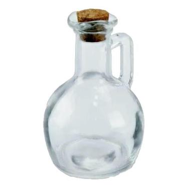 Imagem de Galheteiro avulso lyor com tampa de rolha  180ml  1738 vidro, TRANSPAR