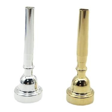 Imagem de Almencla 2 peças 3c trompete bocal de trompete define a qualidade de reposição Sound Sound Wind Instrument Peças de reposição para players profissionais