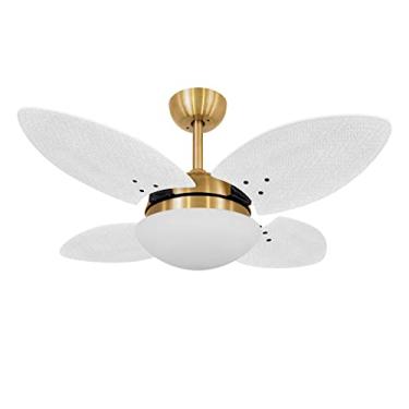 Imagem de Ventilador de Teto VD28 Mini Pétalo Palmae, Volare, 220, Volts, Dourado, Pequeno
