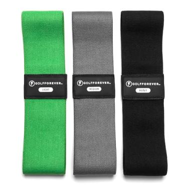 Imagem de GolfForever Mini Bands Proven by Golfer Scottie Scheffler | Golf Training Premium Fitness Bands | Premium Golf Training Aid to Improve Strength Flexibility & Swing Posture | 3 Resistance Levels | 3pcs