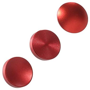 Imagem de Botão de liberação de obturador de metal macio (pacote com 3) compatível com Fujifilm X-T30 X-T3 X100F X-T20 X-PRO2 X30 X100T X100S X-E2 X-E2S X-T10 X-T2 RX10 II III IV Camera Concave Convex Surface