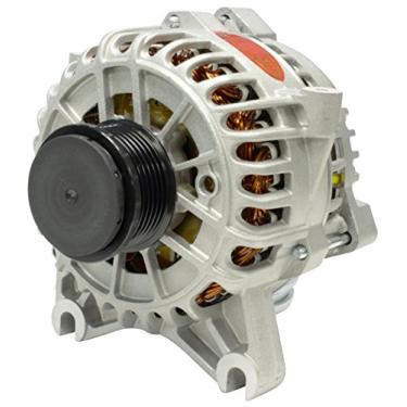 Imagem de Powermaster Alternador natural 48516 (6G 200A 6 sulcos polia moldura grande V acoplamento LI-SIG-AS regular)