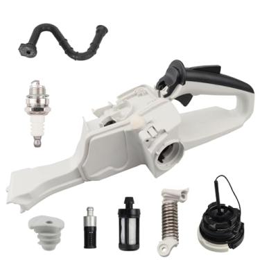 Imagem de Lidar com conjunto de tanque de combustível para motosserras stihl ms261 ms271 ms271c ms291 ms291c 1141 791 1030