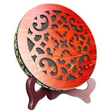 Imagem de Tambor de fluxo de água de 20 cm | Disco de chuva "Waterfall" | Instrumento para terapia de som | Tambor oceano | Tambor sônico de onda de energia | Meditação de ioga | Pressão de liberação |