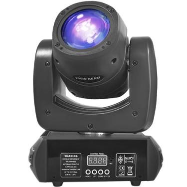 Imagem de Moving Head Beam 100w Led 8 Gobos Cores Desenhos Prisma - ShowTech