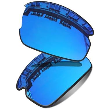 Imagem de Vonxyz Lentes de substituição para óculos de sol Oakley Flak 2.0 OO9295 - Ice MirrorCoat Polarizadas