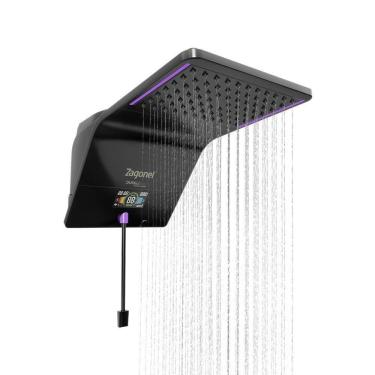 Imagem de Chuveiro Zagonel Ducali Premium Digital Preto 220v