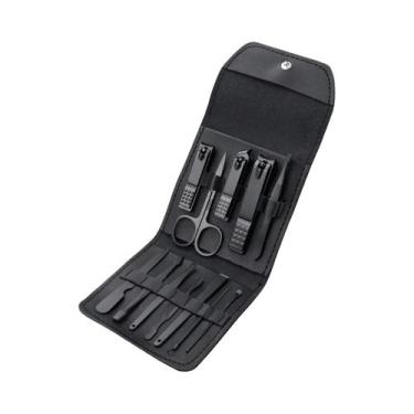 Imagem de Conjunto De Manicure E Pedicure Com Cortador De Unhas De Aço Inoxidáve