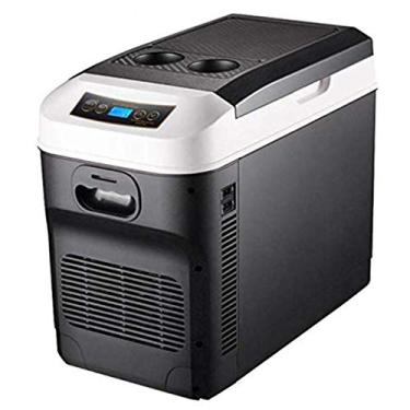 Imagem de Auto Companion Coolbox, Refrigerador De Carro Refrigerador De Carro/caminhão 24v/12v/220v-240v Geladeira De Acampamento Portátil Viagens De Condução De Longa Distância E Campi, Black