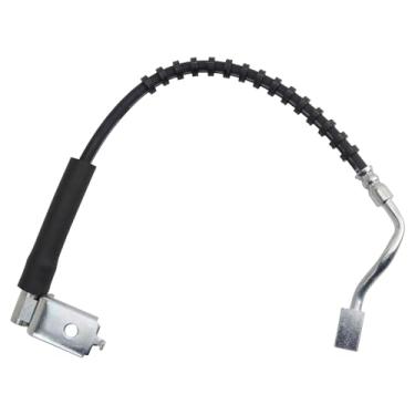 Imagem de TRQ Lado do motorista da mangueira do freio dianteiro esquerdo compatível com Ford Ranger 1998-2011 2001-2009 Mazda B2300 2001 B2500 2000-2007 B3000 1998-2004 B4000