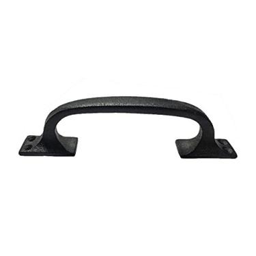 Imagem de Puxador de ferro forjado preto 15 cm, aparelho, Pack of 1, Black