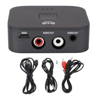 Imagem de B11 Bluetooth 5.0 Receptor NFC Adaptador de música sem fio 3,5 mm AUX Bluetooth 5.0 para carro TV TV Spesso de streaming System Material ABS 4oz Peso