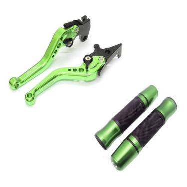 Imagem de Kit Manete Esportivo Manopla Fechada Jupiter Fazer 125 150 UBS - Stark