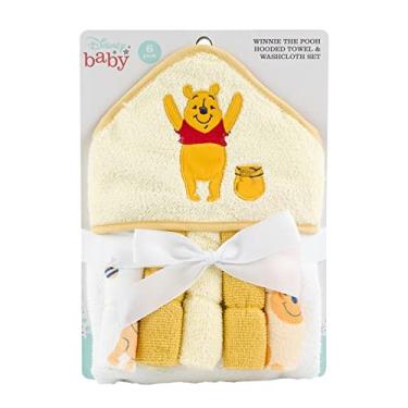 Imagem de Conjunto de toalhas e toalhas com capuz Ursinho Pooh