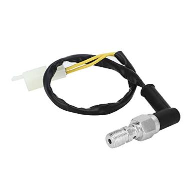 Imagem de lyrlody Mangueira de Moto do Interruptor de Freio Hidráulico de Freio de Alumínio de Alumínio Hidráulico Mangueira de para Maior Segurança de Pico Com Plugue de 2 Pinos e Instalação de Arruelas